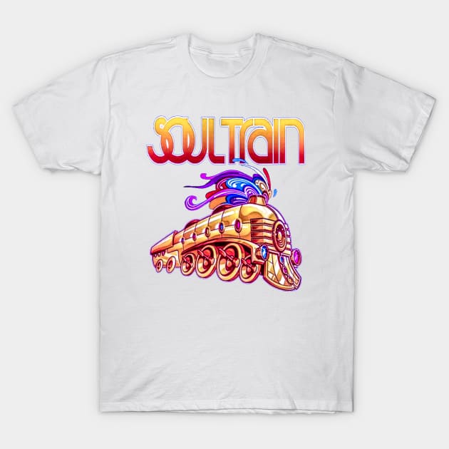 soul train T-Shirt by adon aska